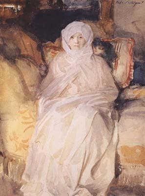 John Singer Sargent Mrs.Gardner in White (mk18)